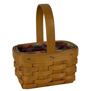 2001 Longaberger Basket Salt & Pepper